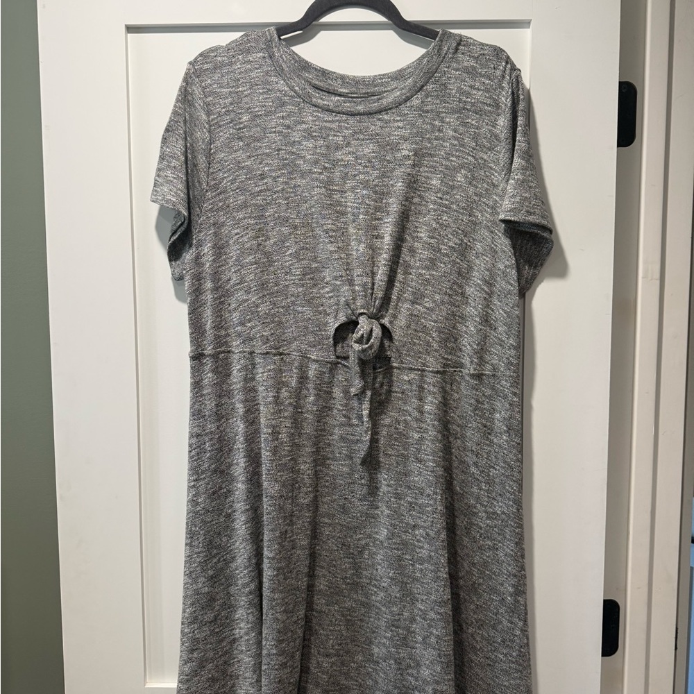 Xhilaration Gray Midi Dress